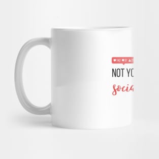 Not your average social media manager Mug